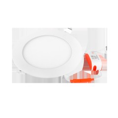 Светильник светодиодный ДВО-3w 6500K 200 Лм IP40 WH d80мм встраиваемый круг