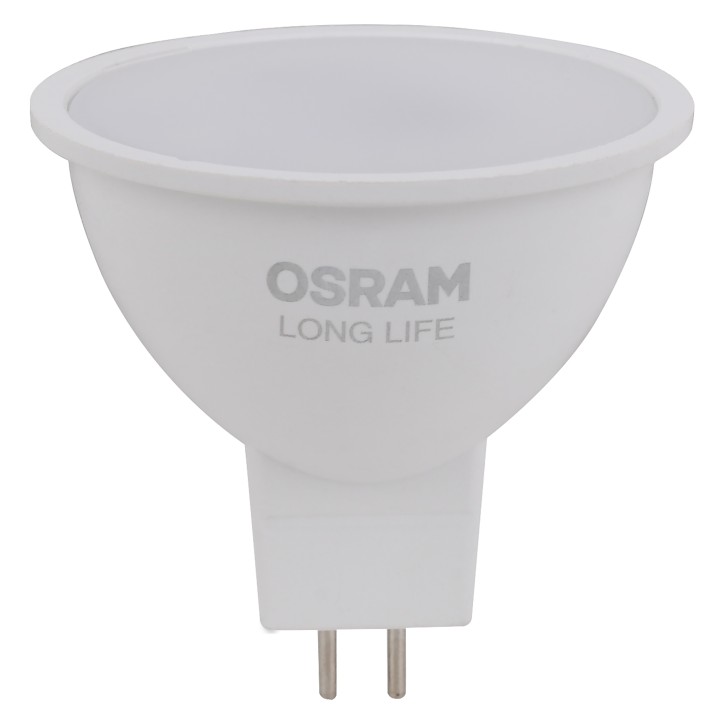 Лампа светодиодная LED 7Вт GU5.3 4000К 560Лм спот 220В (замена 60Вт) OSRAM Лампа светодиодная LED 7Вт GU5.3 4000К 560Лм спот 220В (замена 60Вт) OSRAM