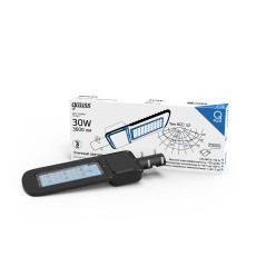 Светильник уличный консольный ДКУ 50 Вт 6000 лм 5000К AC 220В IP65 370х145х45мм широкая КСС Ш Qplus