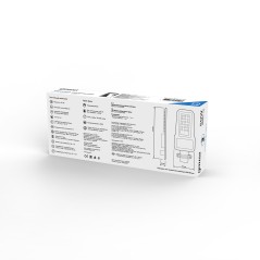 Светильник уличный консольный ДКУ 50 Вт 6000 лм 5000К AC 220В IP65 370х145х45мм широкая КСС Ш Qplus