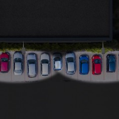 Светильник уличный консольный ДКУ 50 Вт 6000 лм 5000К AC 220В IP65 370х145х45мм широкая КСС Ш Qplus