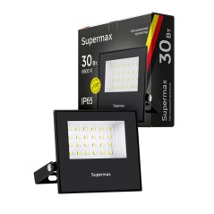 Прожектор светодиодный Supermax 30Вт 3000 Лм IP65 6500К