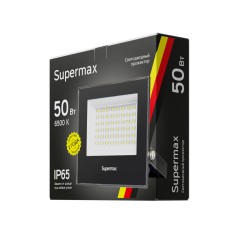 Прожектор светодиодный Supermax 50Вт 5000 Лм IP65 6500К