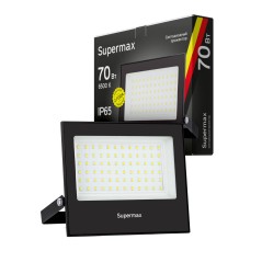Прожектор светодиодный Supermax 70Вт 7000 Лм IP65 6500К