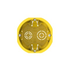 MultiBox Коробка установочная для полых стен 68(65)x60 мм Жёлтая (со стикером)