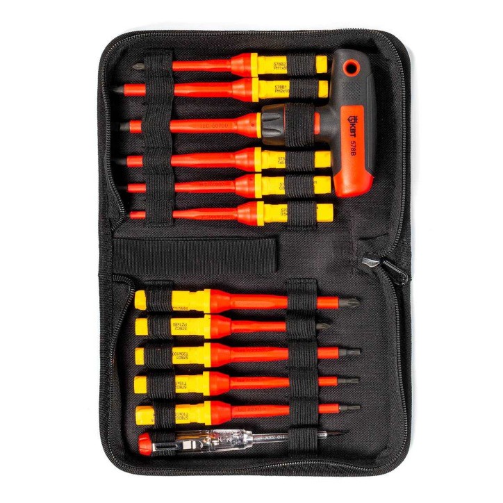 Набор диэлектрических отверток НИО-4412-Т серия ПРОФИ