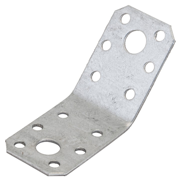 Уголок Кунгур крепежный 135х50х50х35*2.0 цинк (ГОЦ) (100,50,10!!!)