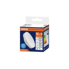 Лампа светодиодная 12Вт 1200Лм 4000К GX53 170-250В OSRAM LONG LIFE