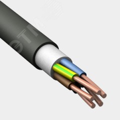 Кабель силовой ВВГнг(А)-LS 5х10 (N. PE) -0.660