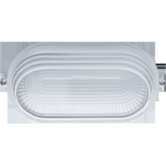 Светильник НПП-60w термостойкий овальный козырек IP54 белый