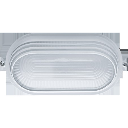 Светильник НПП-60w термостойкий овальный козырек IP54 белый