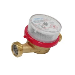 Счетчик воды Р универсальный 1/2' (Ду15), Qn-1,5м3/час, L-110мм, (без присоединителей)