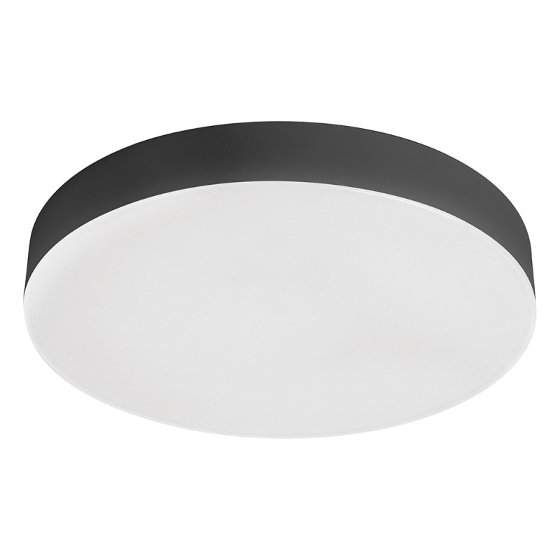 Светильник светодиодный ДПО-18w 4000K 1440Лм черный IP44