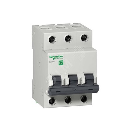 Выключатель автоматический трехполюсный 16A C 4.5кА EASY 9