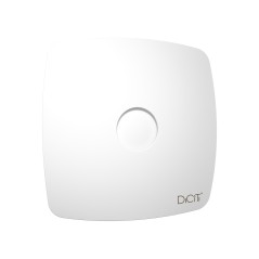 Вентилятор осевой вытяжной с обратным клапаном D100 декоративный