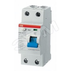 Выключатель дифференциального тока (УЗО) 2п 16А 10мА F202 АС