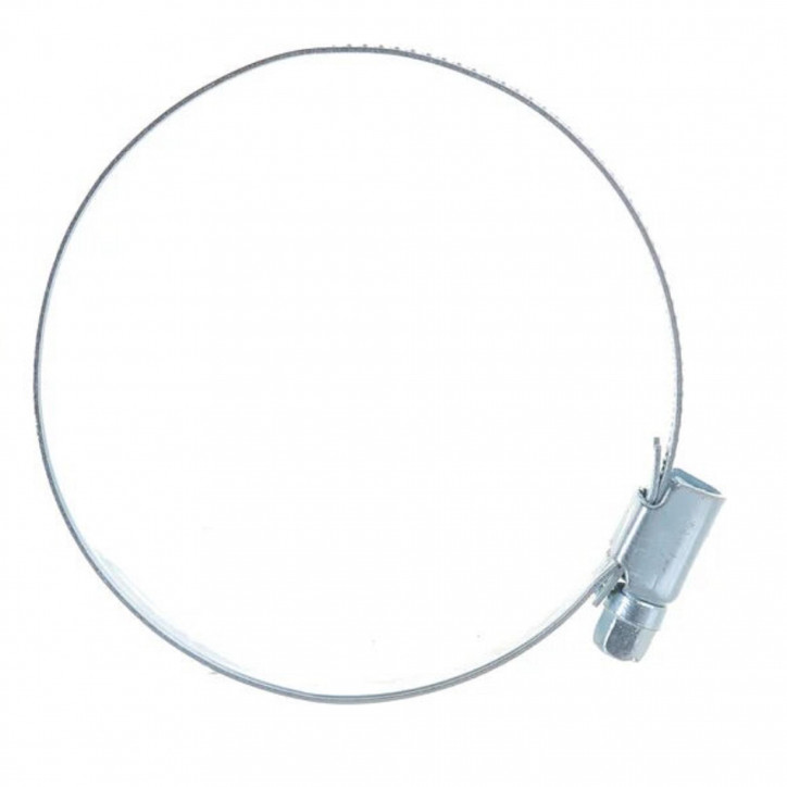 Хомут червячный обжимной оцинкованный 60-80 (2 шт.) Хомут червячный обжимной оцинкованный 60-80 (2 шт.)