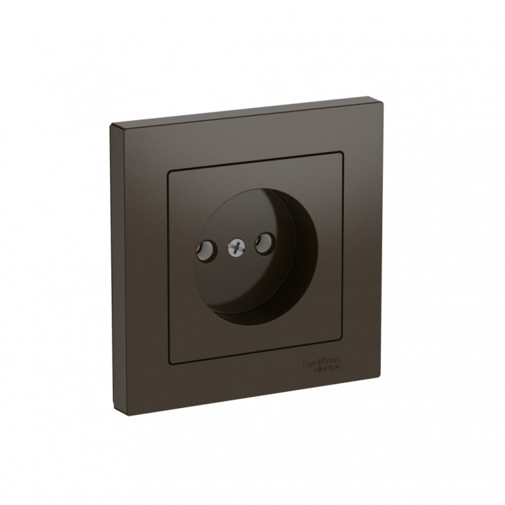 ATLASDESIGN РОЗЕТКА без заземления, 16А, в сборе, быстрозажимные клеммы, МОККО ATLASDESIGN РОЗЕТКА без заземления, 16А, в сборе, быстрозажимные клеммы, МОККО