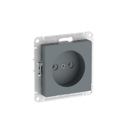 ATLASDESIGN РОЗЕТКА без заземления без шторок, 16А, быстрозажимные клеммы, ГРИФЕЛЬ