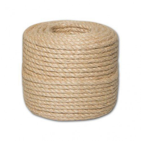 Канат джутовый тросовой свивки 12,0мм (110м)