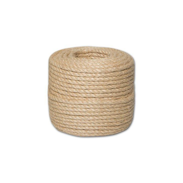 Канат джутовый тросовой свивки 12,0мм (110м)