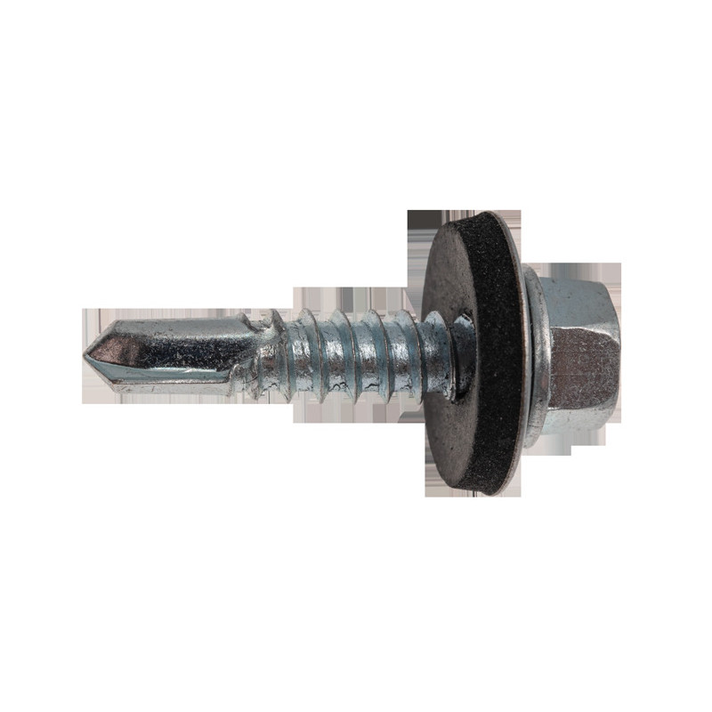 Саморез кровельный 5.5Х 38 с буром ZN ( 3500 шт)