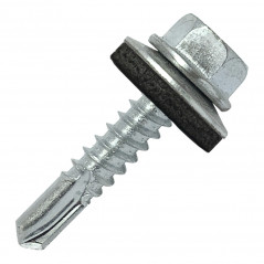 Саморез кровельный Daxmer 4,8х50 Цинк (2500) сверло №1