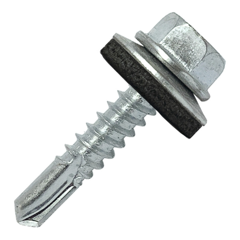 Саморез кровельный Daxmer 4,8х50 Цинк (2500) сверло №1