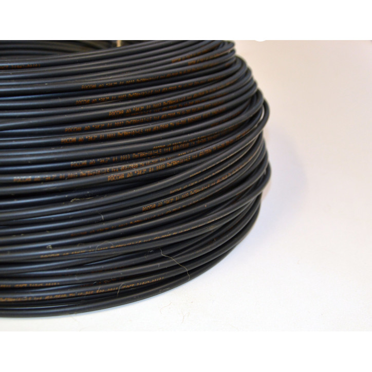 Провод силовой ПУГВнг(А)-LS 1х0.5 красный многопров олочный 100м