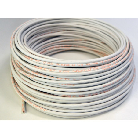 Провод силовой ПУГВнг(А)-LS 1х4 белый многопроволочный 100м