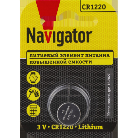 Батарейка NBT-CR1220-BP1