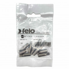 Бита плоская шлицевая серия Industrial SL 6,5x1,2 10 шт