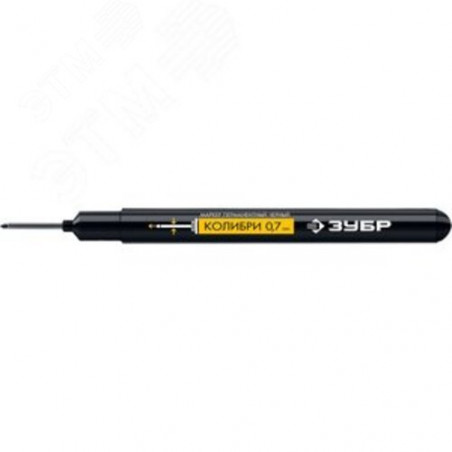 Маркер перманентный для отверстий КОЛИБРИ черный, 0.7-1 мм