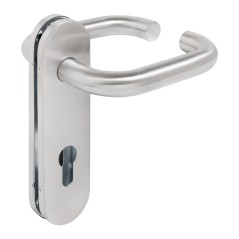 СТАНДАРТ 1303 SS (60-100) INOX нержавеющая сталь для технических дверей Комплект ручек (24)