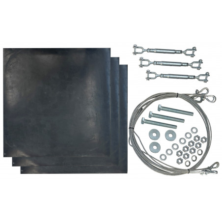 Комплект дополнительный для мачты 13м оцинкованная сталь IEK