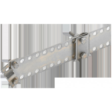 Держатель проводника круглого 5-10мм водосточная труба до 30мм оцинкованная сталь IEK