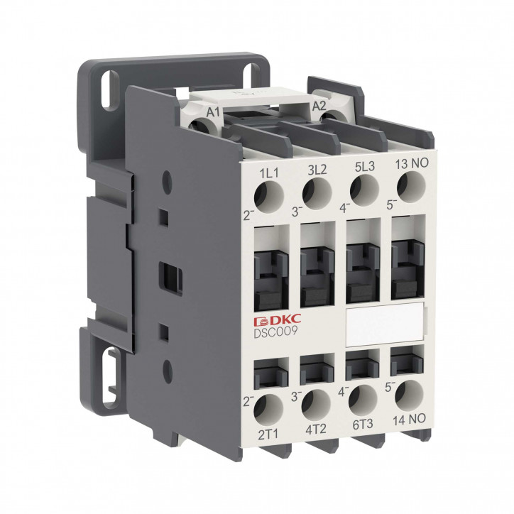 Магнитный контактор YON DSC009 9A 4кВт AC3 3P кат.220В AC 1НО Магнитный контактор YON DSC009 9A 4кВт AC3 3P кат.220В AC 1НО