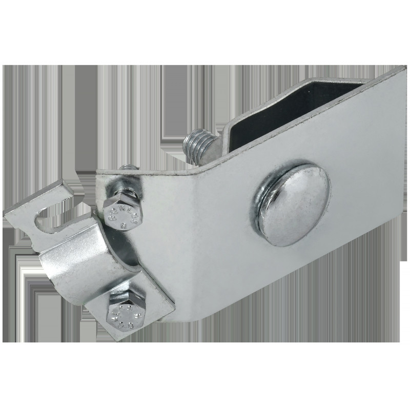 Держатель проводника круглого 6-10мм желоб водостока оцинкованная сталь IEK