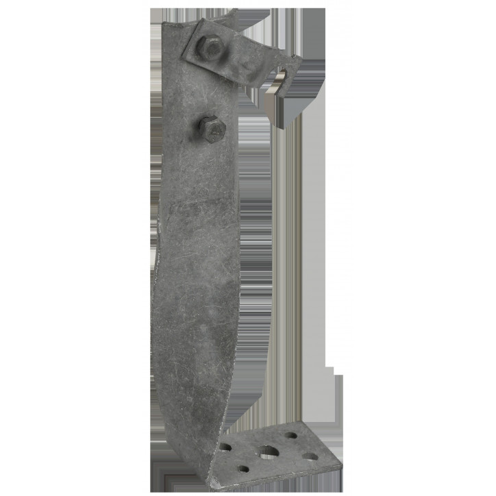 Держатель проводника круглого 6-10мм винтовой угловой скрытый h-140мм оцинкованная сталь TD IEK Держатель проводника круглого 6-10мм винтовой угловой скрытый h-140мм оцинкованная сталь TD IEK