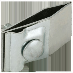 Держатель проводника круглого 6-10мм для фальца прямой h-60мм нержавеющая сталь IEK