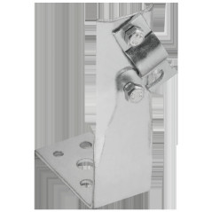 Держатель проводника круглого 6-10мм винтовой угловой h-80мм оцинкованная сталь IEK