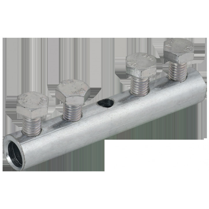 Зажим соединительный прямой пруток-пруток 6-10мм оцинкованная сталь IEK