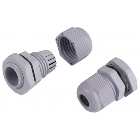 Ввод кабельный сальник NO-224-230 PG 9 (d отв.16 мм / d провод.4-8 мм) IP54 (упаковка 20 штук)