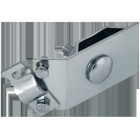 Держатель проводника круглого 6-10мм желоб водостока оцинкованная сталь HDZ IEK