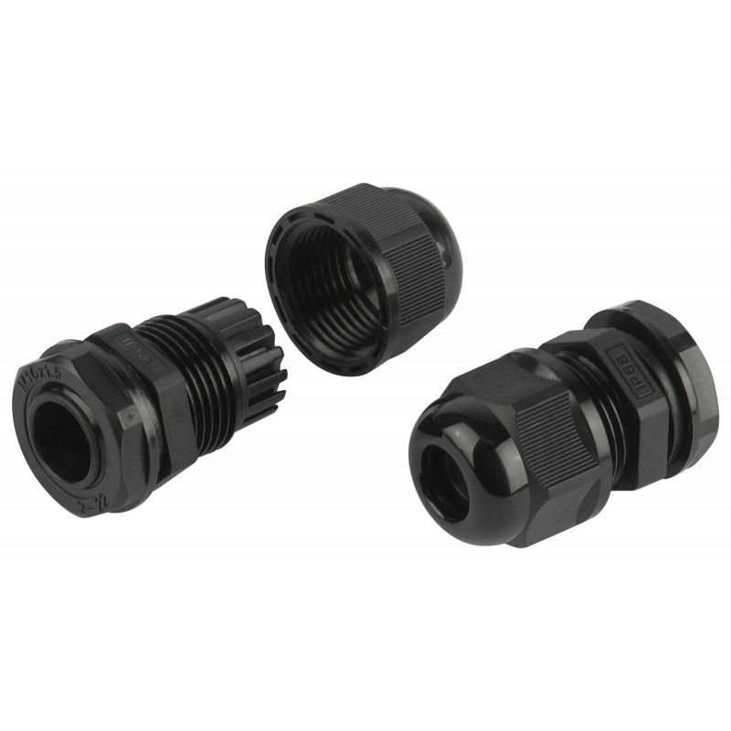 Ввод кабельный сальник NO-224-242 MG 16 (d отв.16 мм / d провод. 5-10 мм) IP68 (упаковка 20 штук)