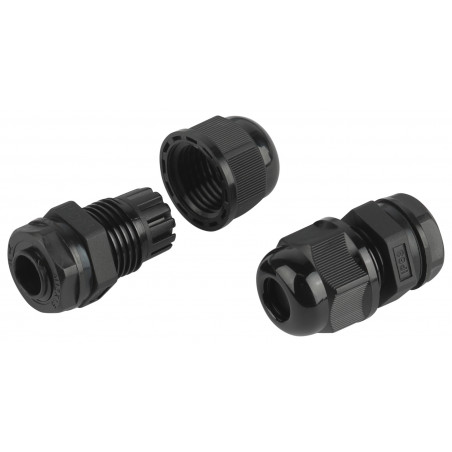 Ввод кабельный сальник NO-224-241 MG 12 (d отв.12 мм / d провод.4-8 мм) IP68 (упаковка 20 штук)