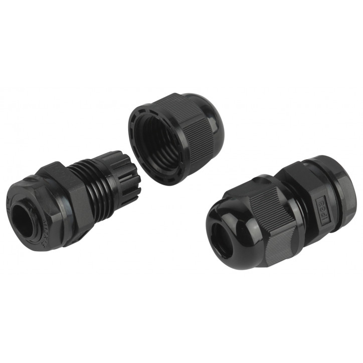 Ввод кабельный сальник NO-224-241 MG 12 (d отв.12 мм / d провод.4-8 мм) IP68 (упаковка 20 штук)