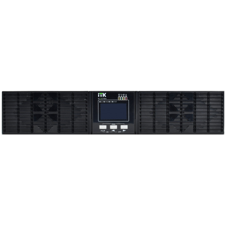 Источник бесперебойного питания Online Rackmount 2000 ВА/2000 Вт, однофазный с LCD дисплеем 72VDC бе