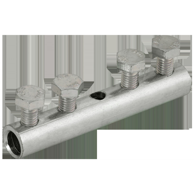 Зажим соединительный прямой пруток-пруток 6-10мм нержавеющая сталь IEK