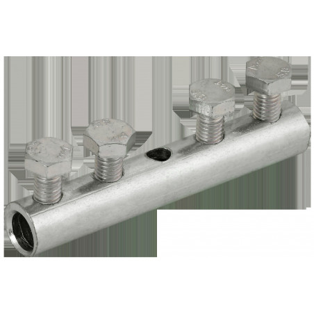 Зажим соединительный прямой пруток-пруток 6-10мм нержавеющая сталь IEK